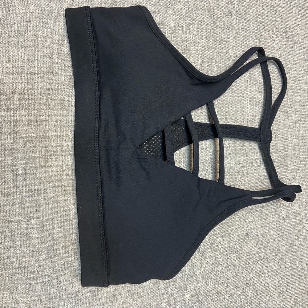 Zyia Black Strappy Bra